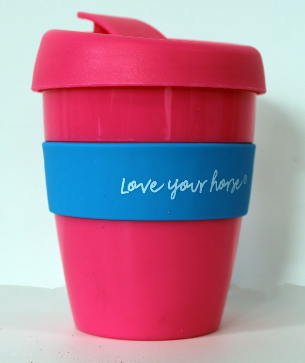Reusable Coffee Mug Dunstan Resolve (Pink/Blue)